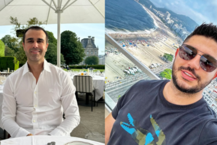 As v�timas dos disparos eram Lu�s Roberto Pellegrini Gomes, de 43 anos, e Vinicius Dos Santos Oliveira, de 35 