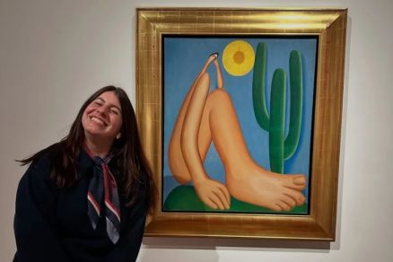 Paola Montenegro, sobrinha-bisneta da pintora, apresenta curiosidades, contextos hist�ricos e detalhes das pinturas da artista