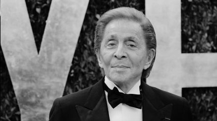 O estilista italiano Valentino Garavani