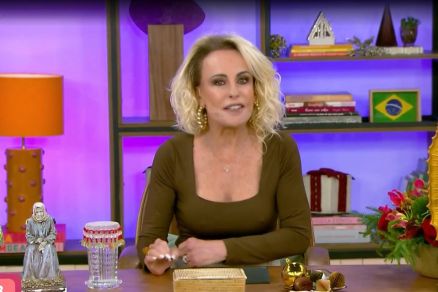 A apresentadora Ana Maria Braga