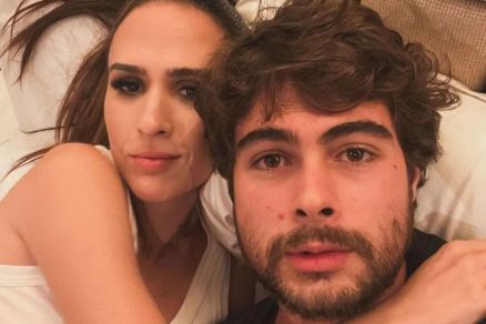 Rafa Vitti deixou um coment�rio ousado na foto da esposa, a humorista Tata Werneck