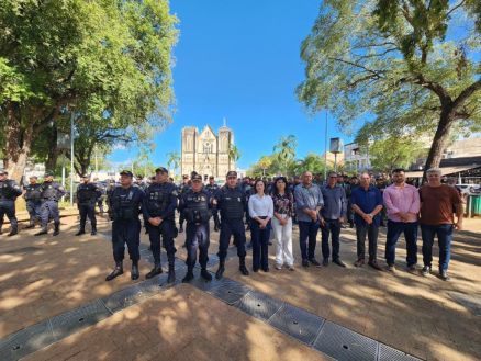 O Governo de Mato Grosso j� refor�ou o efetivo das for�as de seguran�a em C�ceres nesta ter�a-feira (20.1)