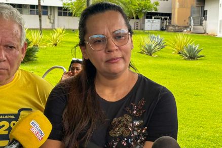 A presidente em exerc�cio do Sindicato dos Servidores do Poder Judici�rio, Geane Teles