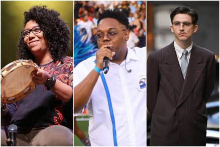 Artista Ju Gris�lia, Tinoco da Portela e cena de Marty Supreme