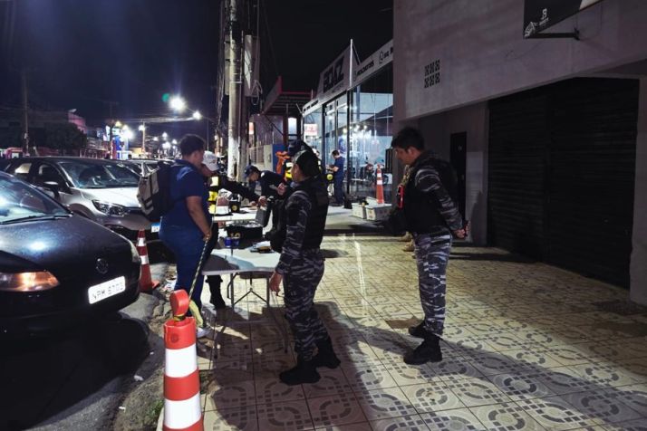 Lei Seca termina com 6 motoristas presos em avenida de VG 