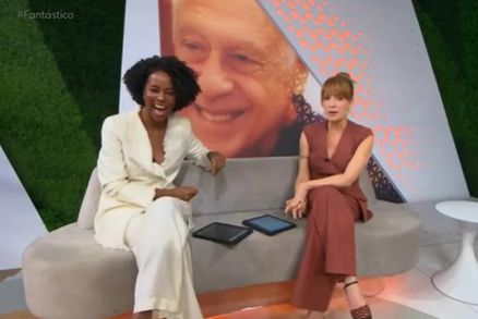 A apresentadora Maju Coutinho virou alvo de cr�ticas nas redes sociais