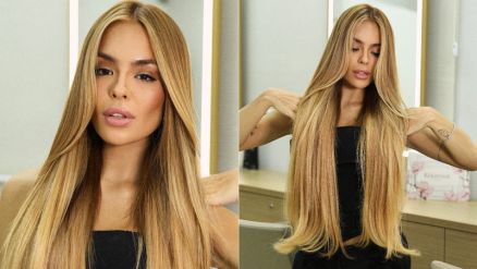 Bia Michelle apostou em megahair de 1 metro para o desfile na Sapuca� 