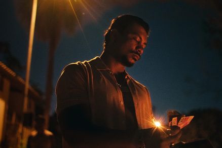 Personagem Sapinho, interpretado pelo ator Xam� 