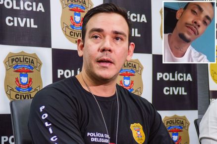 O delegado Antenor Pimentel falou sobre acusa��es extors�o contra Rudson Willian (detalhe)