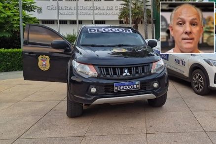 O empres�rio Jo�o Nery Chiroli (detalhe), que � investigado por integrar esquema de desvios de emendas parlamentares