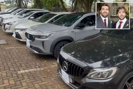 A Pol�cia apreendeu 10 ve�culos entre os bens no mandado de busca da Opera��o Castelo de Cartas