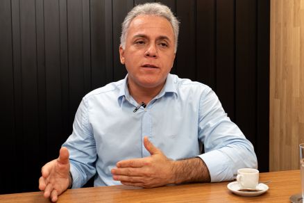 O secret�rio Reginaldo Teixeira,que cravou candidatura do Novo ao Paiagu�s