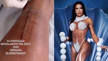 Gracyanne Barbosa contou que vai desfilar de t�nis na Marqu�s de Sapuca� 