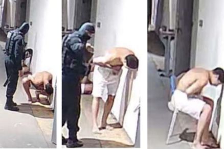 Imagens presentes no relat�rio mostram agress�es contra reeducandos