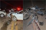 Acidente entre tr�s ve�culos deixa um morto e um ferido em MT
