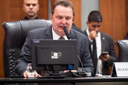 O presidente da Assembleia Legislativa, deputado Max Russi, que disse que planeja fazer a maior bancada da AL