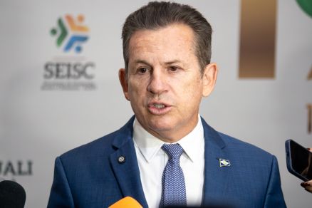 O governador, Mauro Mendes, que far� o an�ncio