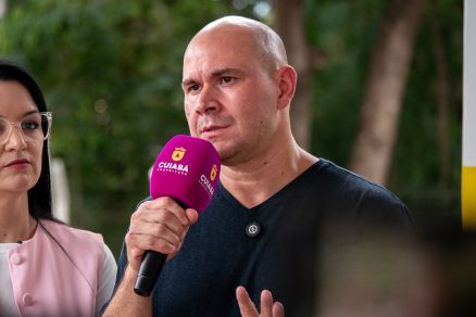 O prefeito de Cuiab� Abilio Brunini, que disse que visitou �reas de risco na Capital 