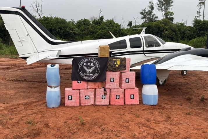 Gefron flagra avi�o com coca�na e d� preju�zo de R$ 20 mi ao crime