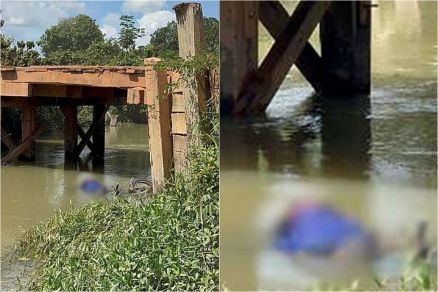 Robson Ramos Prado foi encontrado morto e parcialmente submerso ap�s cair de ponte 