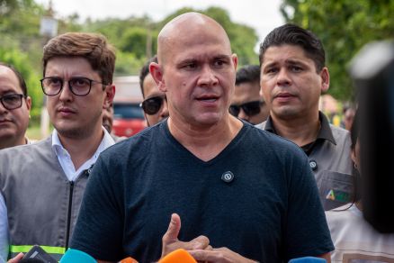 O prefeito de Cuiab�, Abilio Brunini, que criticou Wilson Santos por projeto 