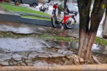 Beb� morre ap�s fam�lia ser atropelada por caminhonete em MT