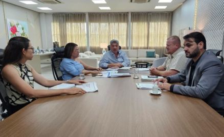 Conselheiro Guilherme Antonio Maluf recebeu o prefeito Ricardo Alo�sio Babinsk