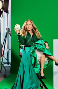 A atriz Sarah Jessica Parker, 60