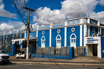 Fachada da Santa Casa de Miseric�rdia de Cuiab�
