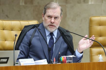 O ministro Dias Toffoli, que � relator do caso do Banco Master