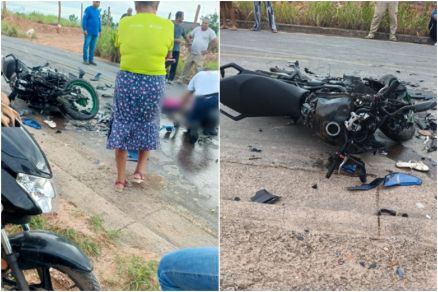 Acidente entre moto e caminh�o matou crian�a de tr�s anos no bairro Colina Verde, em Cuiab�