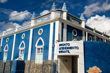 Fachada da Santa Casa de Miseric�rdia de Cuiab�