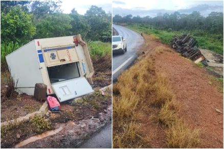 Ve�culos envolvidos no acidente no km 57 ficaram fora da faixa de rolamento