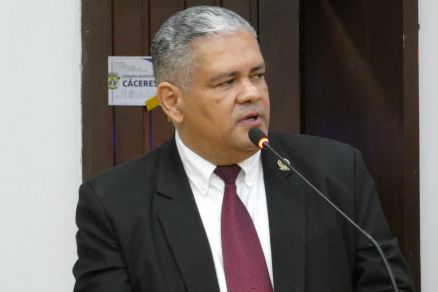 O presidente da C�mara de C�ceres, Flavio Nega��o: regras para grupo de WhatsApp