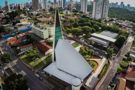 Igreja Nossa Senhora de Guadalupe  localizada no bairro Ara�s,em Cuiab�