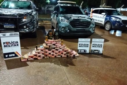 Drogas apreendidas pela Pol�cia Militar em C�ceres 