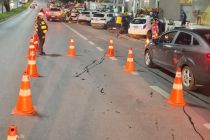 Opera��o prende quatro motoristas e remove 42 ve�culos em Cuiab�