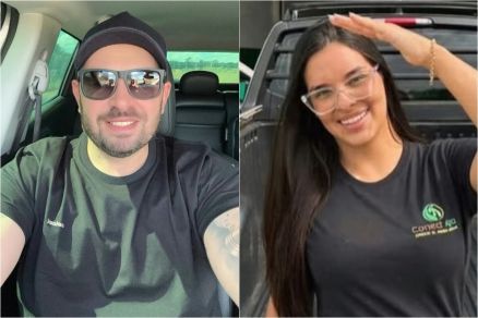 Max Andr� Gnatta e Kamylla Karolyne Ferreira Dias morreram carbonizados neste domingo (15)