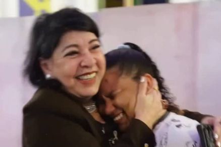 Ambulante se emocionou com o gesto de Roberta, que viralizou nas redes sociais 