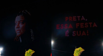 Preta Gil ganha homenagem no c�u de Salvador