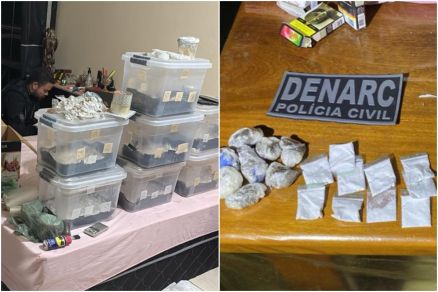 Entre as subst�ncias est�o maconha, drogas sint�ticas e outros entorpecentes