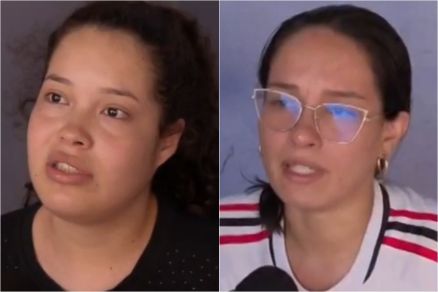 Emmily Naves Correia Gon�alves (esquerda) e Etieny Naves Correia de Almeida (direita)