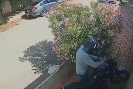 Dupla � flagrada tentando furtar motocicleta no bairro Jardim Mariana, em Cuiab� 