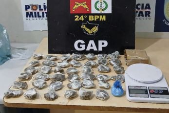 Homem � preso com drogas ap�s persegui��o em Cuiab�