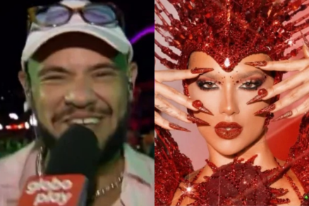 Gominho, que alfinetou Virginia durante a transmiss�o ao vivo pelo Multishow