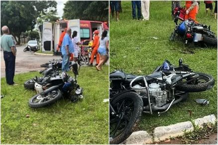 Corpo de Bombeiros atendeu as v�timas no local e as encaminhou ao Hospital Regional