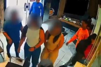 V�deo mostra quadrilha assaltando joalheria no Centro de Cuiab�  