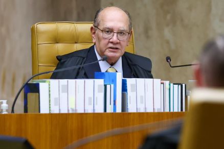 O ministro Gilmar Mendes, relator da a��o contra os 