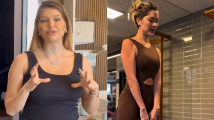 Lyandra Costa diz que perdeu 25 kg ap�s sua segunda gesta��o 