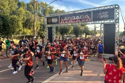 Largada da corrida
